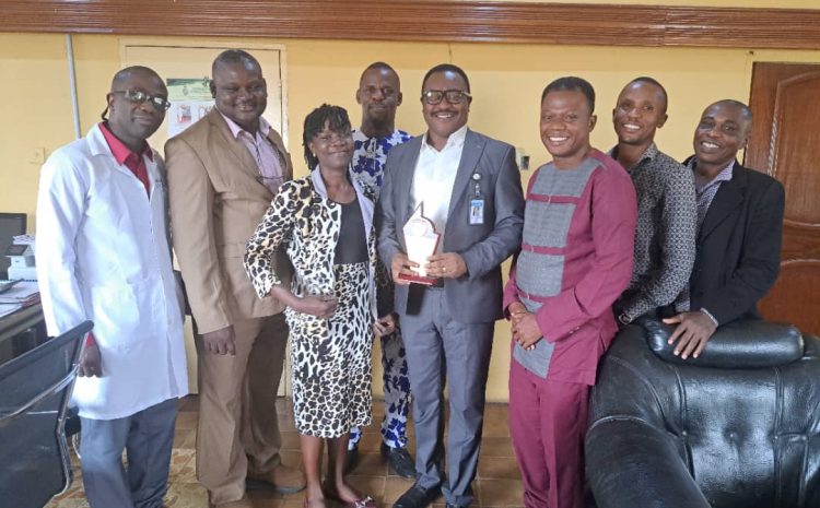  Ordained Ministers’ Forum and Hospital Christians Fellowship Pay Courtesy Visit to FNPH Benin Medical Director
