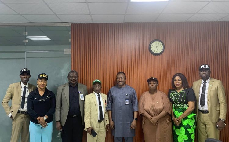 OFFICIALS FROM THE PUBLIC COMPLAINT COMMISSION PAID THE MEDICAL DIRECTOR A COURTESY VISIT
